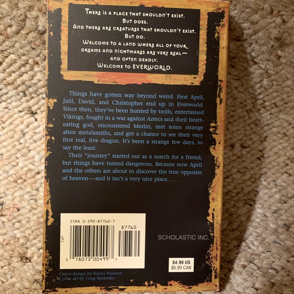 Book Series (Paperback): EverWorld Series by K.A. Applegate - Picture 10 of 13